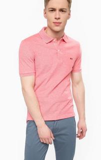 Хлопковая футболка поло Lacoste