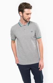 Футболка поло с логотипом бренда Fred Perry