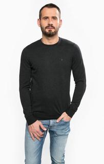 Хлопковый джемпер с круглым вырезом Calvin Klein Jeans