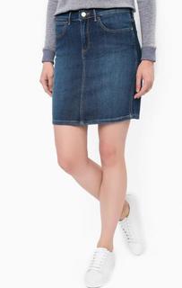 Короткая джинсовая юбка Wrangler
