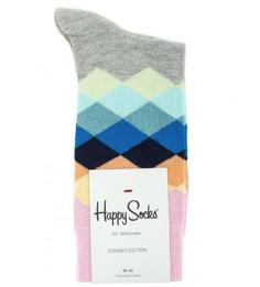 Разноцветные хлопковые носки Happy Socks