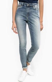 Джинсы скинни с заломами Hilfiger Denim