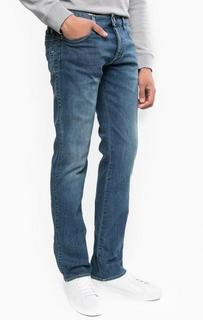 Зауженные джинсы с застежкой на болты Gas