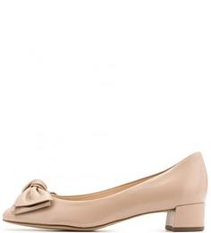 Кожаные туфли на низком каблуке Högl