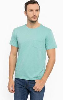 Бирюзовая футболка с карманом Lee