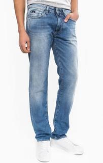 Синие зауженные джинсы с застежкой на молнию и болт Gas