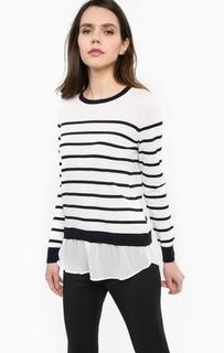 Удлиненный джемпер в полоску Kocca