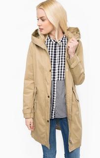 Коричневая парка из хлопка S.Oliver