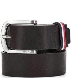 Повседневный кожаный ремень Tommy Hilfiger