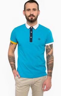 Футболка поло с контрастным воротником Gaudi