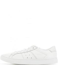 Кожаные кеды белого цвета Onitsuka Tiger