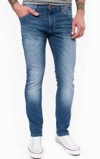 Зауженные джинсы с заломами Wrangler