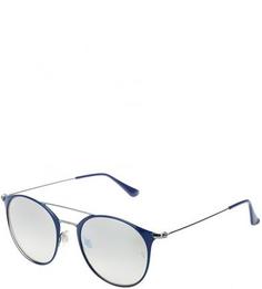 Очки с оправой из металла и пластика Ray Ban