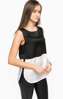 Топ из вискозы свободного кроя Armani Jeans