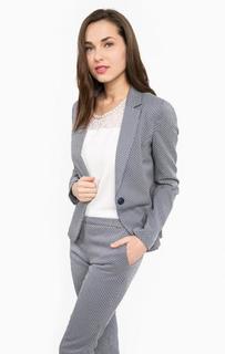 Синий пиджак в клетку Gaudi