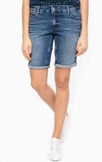 Джинсовые шорты с легкими заломами Hilfiger Denim