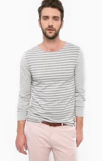 Хлопковая футболка с длинными рукавами Scotch&Soda