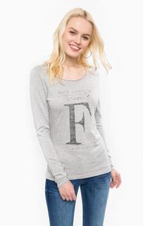 Серая футболка с длинными рукавами S.Oliver