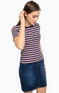 Футболка из хлопка в полоску Hilfiger Denim