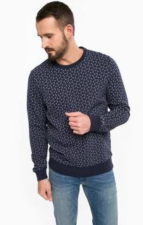 Синий свитшот из хлопка Hilfiger Denim