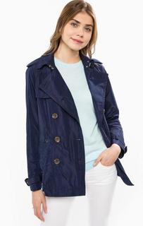 Синий двубортный тренчкот Michael Michael Kors