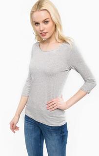 Серая футболка с рукавами 3/4 S.Oliver