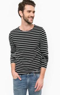Хлопковая футболка с длинными рукавами Scotch&Soda