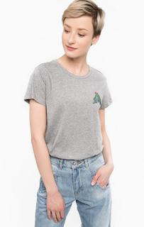 Хлопковая футболка с короткими рукавами Scotch&Soda