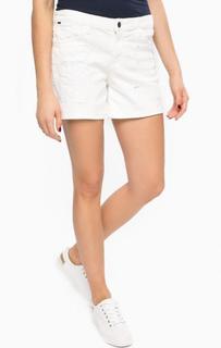 Рваные джинсовые шорты Armani Jeans