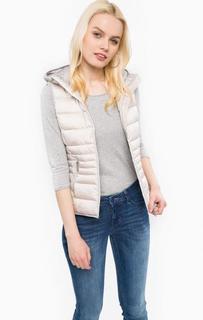 Утепленный жилет на молнии с капюшоном S.Oliver