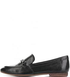 Кожаные черные лоферы Vagabond