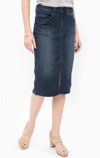 Джинсовая юбка средней длины Ichi