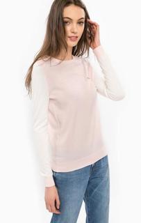Розовый джемпер из хлопка Lacoste