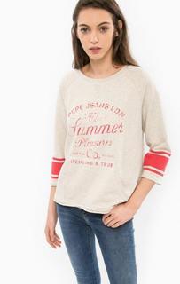Толстовка из хлопка с карманом-кенгуру Pepe Jeans