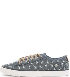 Текстильные кеды с принтом Wrangler