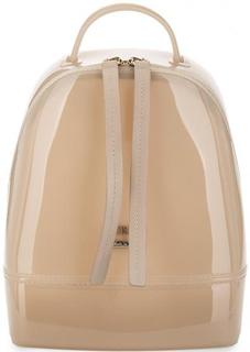 Бежевый рюкзак с одним отделом Furla