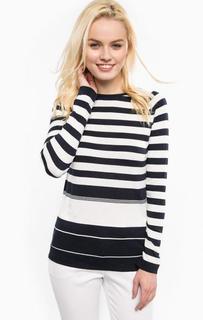 Тонкий хлопковый джемпер в полоску Barbour