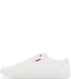 Белые кеды на шнуровке Levis®