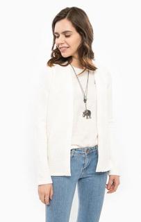 Трикотажный белый кардиган Scotch&Soda
