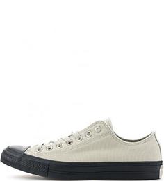 Серые текстильные кеды Converse