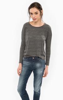 Серая футболка с длинными рукавами Wrangler