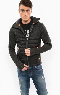 Кардиган на молнии с утепленной вставкой Superdry