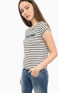 Джемпер с короткими рукавами в полоску Mavi