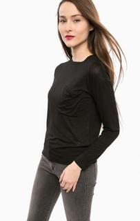 Тонкий черный джемпер с длинными рукавами Mavi