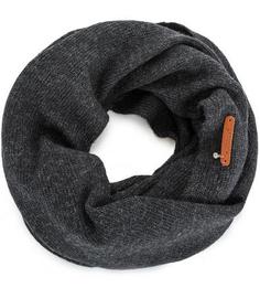 Шарф-хомут черного цвета Noryalli