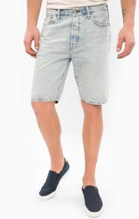 Голубые джинсовые шорты с застежкой на болты Levis®