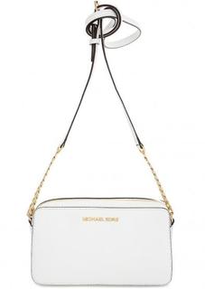 Маленькая белая сумка из сафьяновой кожи Michael Michael Kors