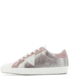 Кеды с замшевыми вставками Guess