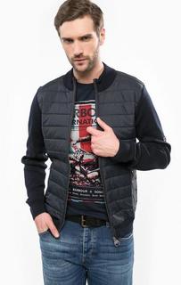 Утепленный кардиган на молнии Barbour