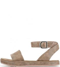 Сандалии из натуральной фактурной кожи Clarks